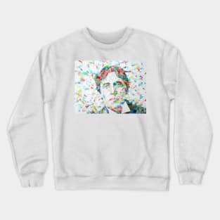 OSCAR WILDE - watercolor portrait.3 Crewneck Sweatshirt